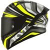 KYT NX Race (Carbon Kevlar) Mood Yellow Fluo