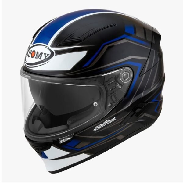 Suomy Speedstar (Carbon Kevlar Shell) - Glow Blue
