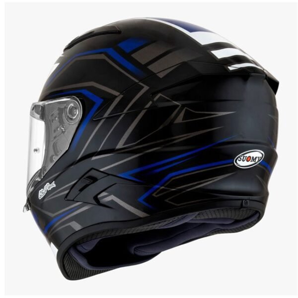Suomy Speedstar (Carbon Kevlar Shell) - Glow Blue