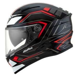 Suomy Speedstar (Carbon Kevlar Shell) - Glow Red