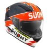 Suomy Speedstar (Carbon Kevlar Shell) - Propeller Matt Red
