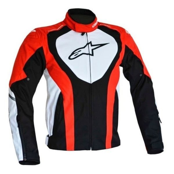 Alpinestars Caladan Waterproof Jacket- Black Red White