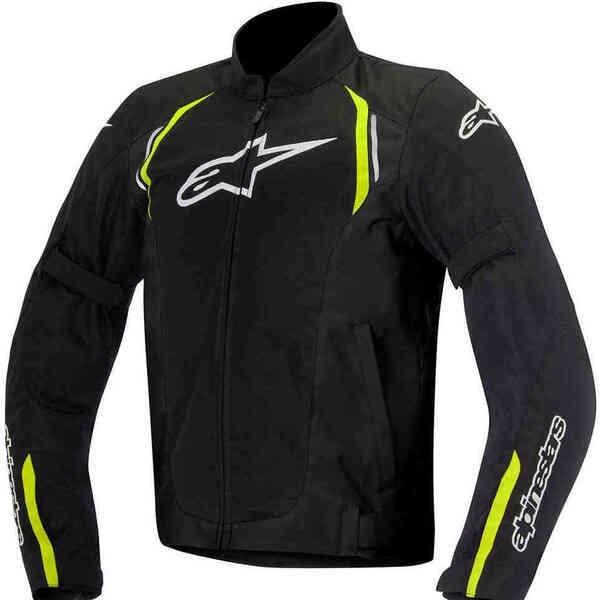 Alpinestars AST Air Textile Jacket- Black Yellow Fluo