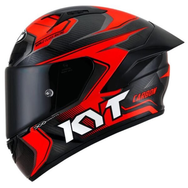 KYT NZ Race Carbon Competition Red KYT NZ Race Ultra Light Carbon Competition Red
