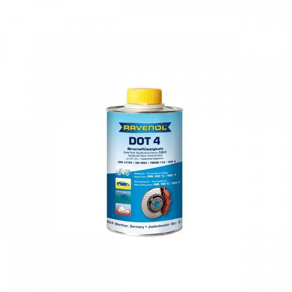 Ravenol DOT4 Brake Fluid RAVENOL DOT4 Brake Fluid (Made in Germany)