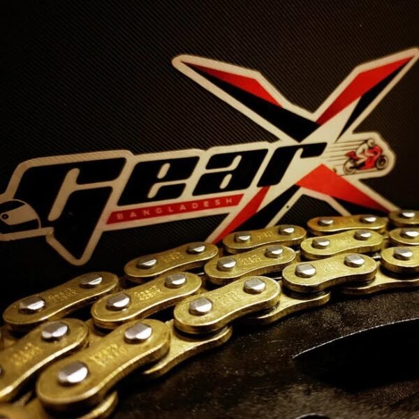 GearX X Ring Chain2 GearX X Ring Racing Motorcycle Chain (Gold)