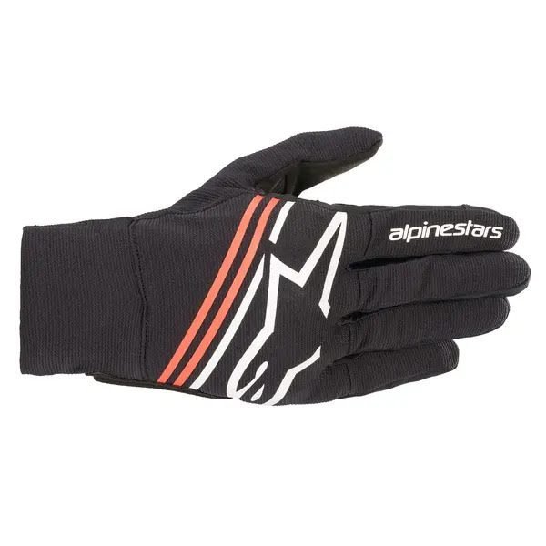 Alpinestars Reef Gloves- Black Red Fluo