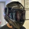 X Helmet- X1 Carbon Graphics (Free Black Visor+Key Ring)