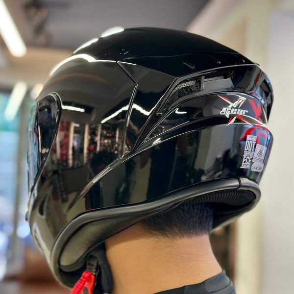 X1 Jet Black (Free Black Visor+Key Ring)