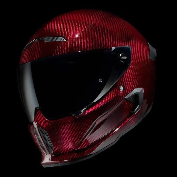 RuRoc Atlas 4.0 Carbon- Ruby (Free Black Visor)