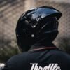 X2 Helmet Jet Black GearX X2 - Jet Black (Free Smoke Visor & Spoiler)