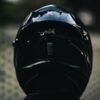 X2 Helmet Jet Black 2 GearX X2 - Jet Black (Free Smoke Visor & Spoiler)