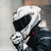 X2 Helmet Snow White 5 GearX X2- Snow White (Free Smoke Visor & Spoiler)