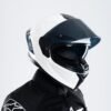 R1SV Shiny white X Helmet R1SV - Shiny White (Clear & Black Visor Included)