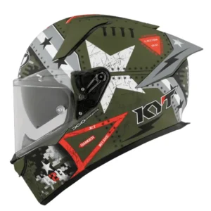 KYT-R2R-Assault-Matt-Green-Army-1-300x277 KYT R2R Pro- Assault Matt Green Army (Free Antifog)