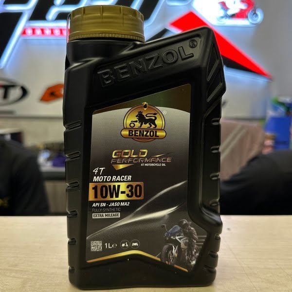 Benzol 10W30 Synthetic Benzol 4T Moto Racer 10W30 Fully Synthetic