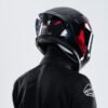 R1SV Blazing Red 2 X Helmet R1SV - Blazing Red (Clear & Black Visor Included)