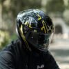 R1SV Blazing Gold X Helmet R1SV - Blazing Gold (Clear & Black Visor Included)