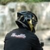 R1SV Blazing Gold 2 X Helmet R1SV - Blazing Gold (Clear & Black Visor Included)