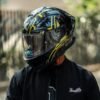 R1SV Blazing Gold 4 X Helmet R1SV - Blazing Gold (Clear & Black Visor Included)