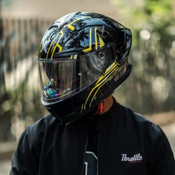 R1SV Blazing Gold 4 X Helmet R1SV - Blazing Gold (Clear & Black Visor Included)
