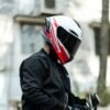 R1SV Supersonic White 2 X Helmet R1SV - SuperSonic White (Clear & Black Visor Included)