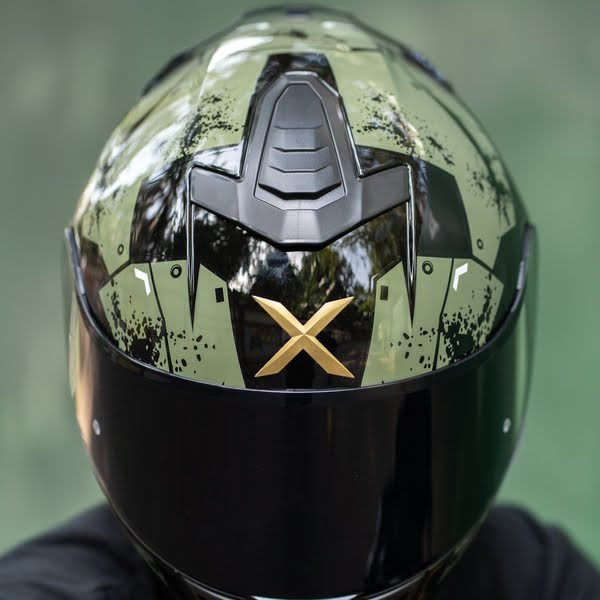 R2 Helmet Combat Camo 2 GearX R2 - Combat Camo (Double Spoiler)
