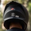 R2 helmet Matt Black 3 GearX R2 - Matt Black (Double Spoiler)
