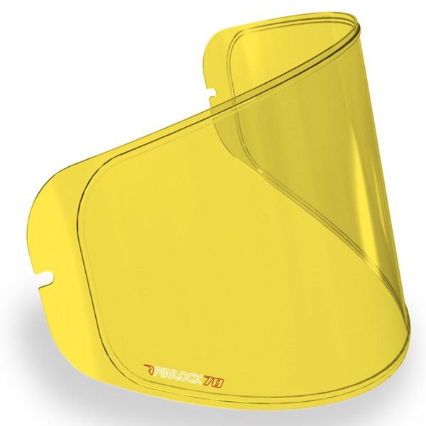 Pinlock-70-Night-Vision KYT Pinlock 70 Lens (Yellow/Night Vision)- KYT TT Course