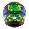 KYT TT Revo -  Diogo Moreira Licensed Graphics (Free Smoke Visor & Spoiler Extension)
