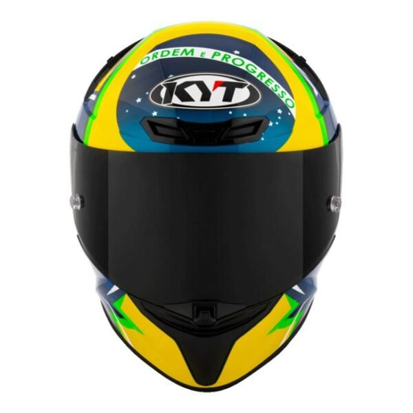 KYT TT Revo -  Diogo Moreira Licensed Graphics (Free Smoke Visor & Spoiler Extension)