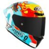 KYT TT Revo Leopard KYT TT Revo - Leopard Aragon Licensed Graphics (Free Smoke Visor & Spoiler Extension)