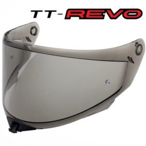 KYT TT Revo - Light Smoke Visor
