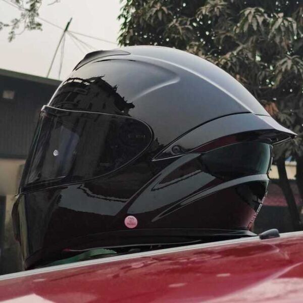 GearX X1GT- Glossy Black (ECE22.06| ARMOR Shell| HEXAFORM Padding)