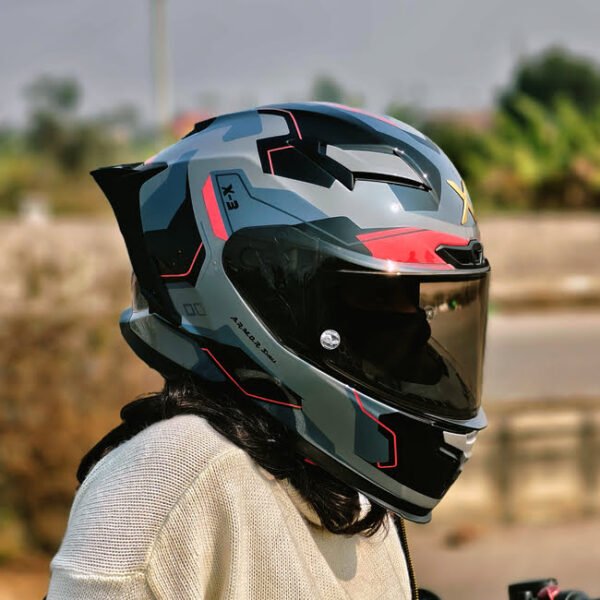 X3 Graphite Inferno 2 GearX X3- Graphite Inferno (ARMOR Shell| HEXAFORM Padding| Dual Jetstream Ventilation)