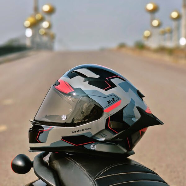 X3 Graphite Inferno GearX X3- Graphite Inferno (ARMOR Shell| HEXAFORM Padding| Dual Jetstream Ventilation)